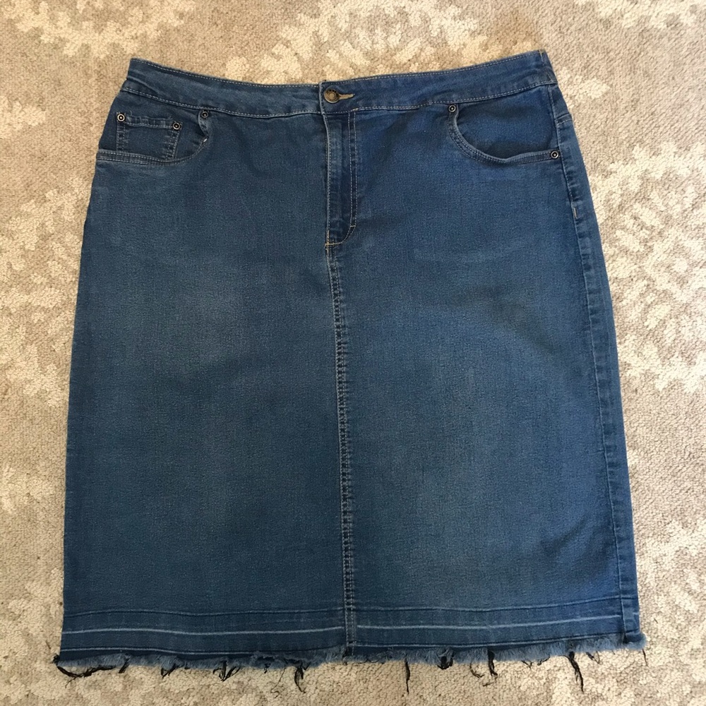 Denim skirt